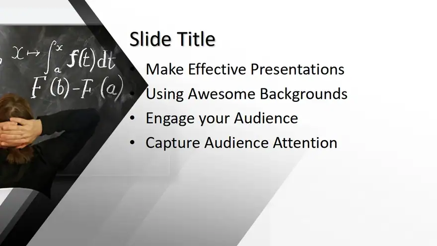 Free Mathematics PowerPoint Template