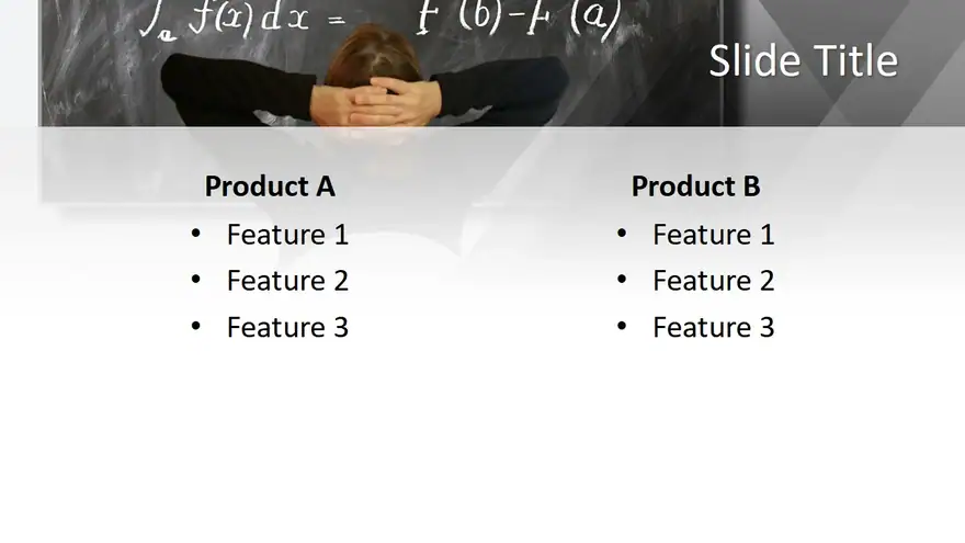 Free Mathematics PowerPoint Template