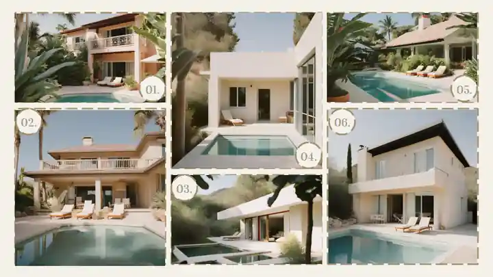 Minimal Luxury Vacation Homes Company Profile Slides