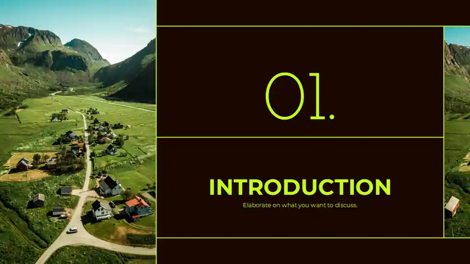 Minimalistic Agri-Food Industry Company Profile Slides