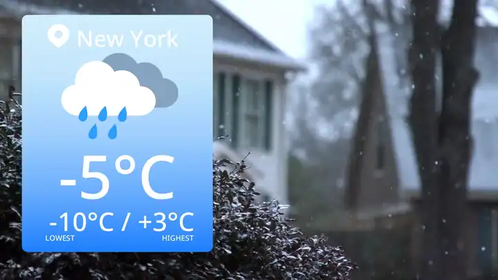 News Weather Background Slides