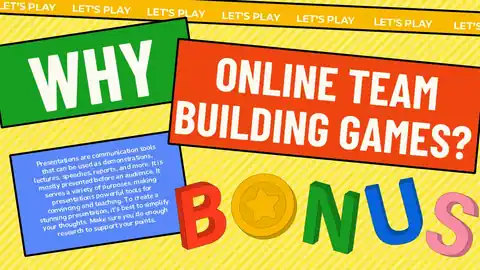 Online Team Building Games Slides