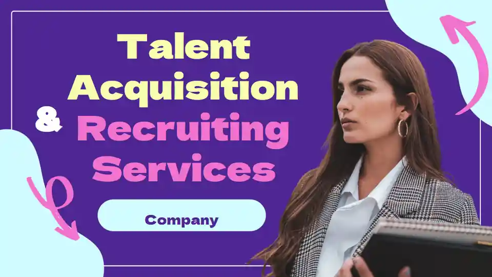 Talent Acquisition & Recruiting Services Company Profile Slides