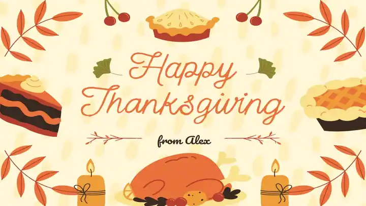 Thanksgiving Greeting Cards Fall Collection