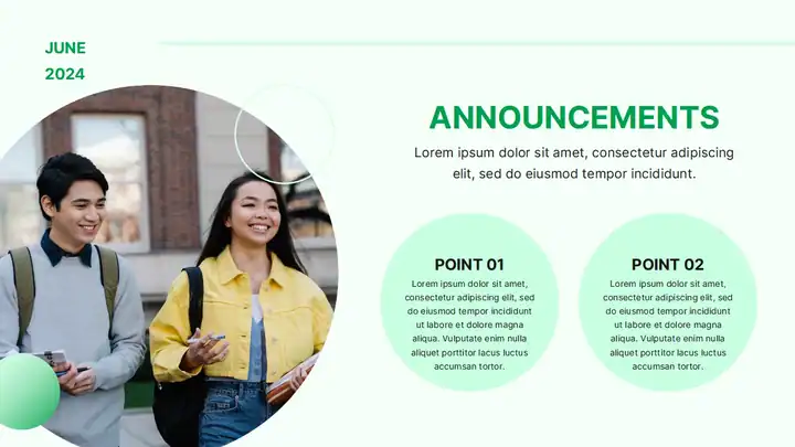 University Admission Slides
