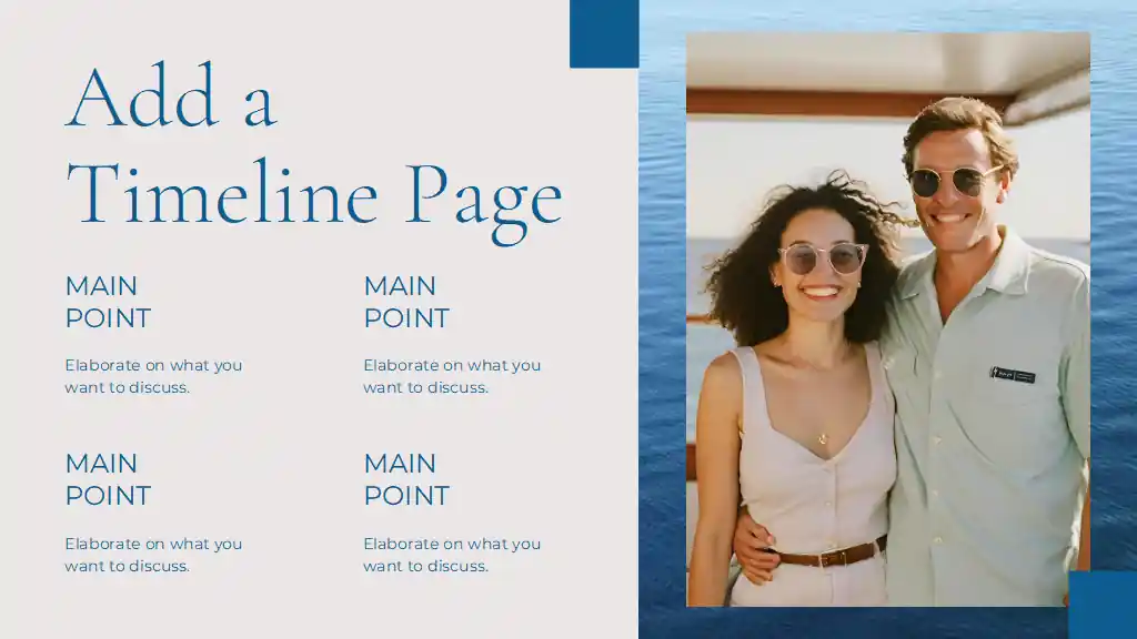 Video Background Cruise Ship Line Company Profile Slides