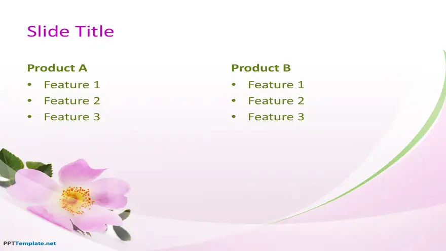10036-03-beautiful-flowers-ppt-template