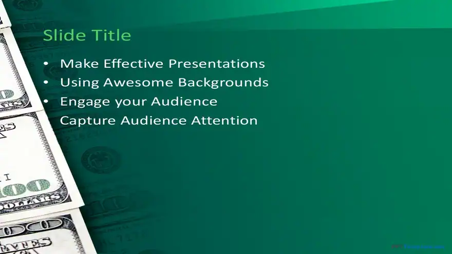 10057-01-green-dollars-ppt-template