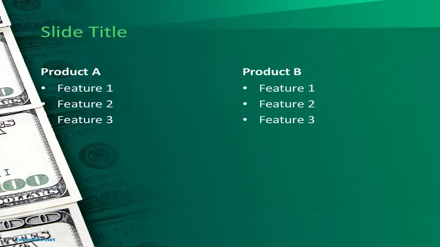 10057-01-green-dollars-ppt-template