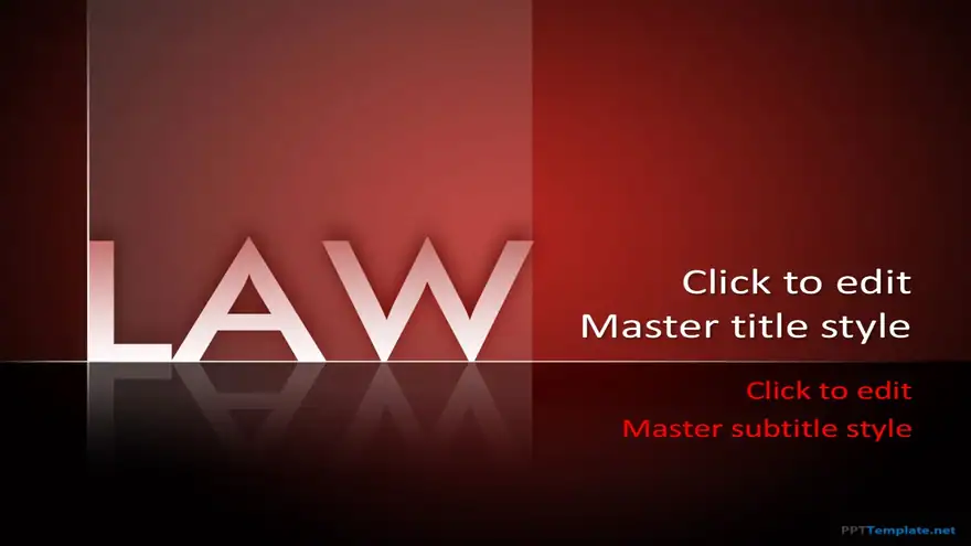 10086-01-law-ppt-template
