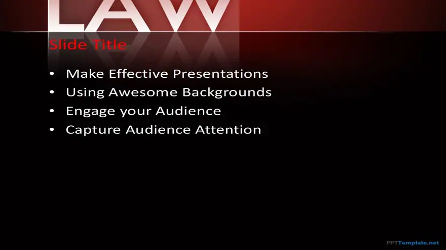 10086-01-law-ppt-template