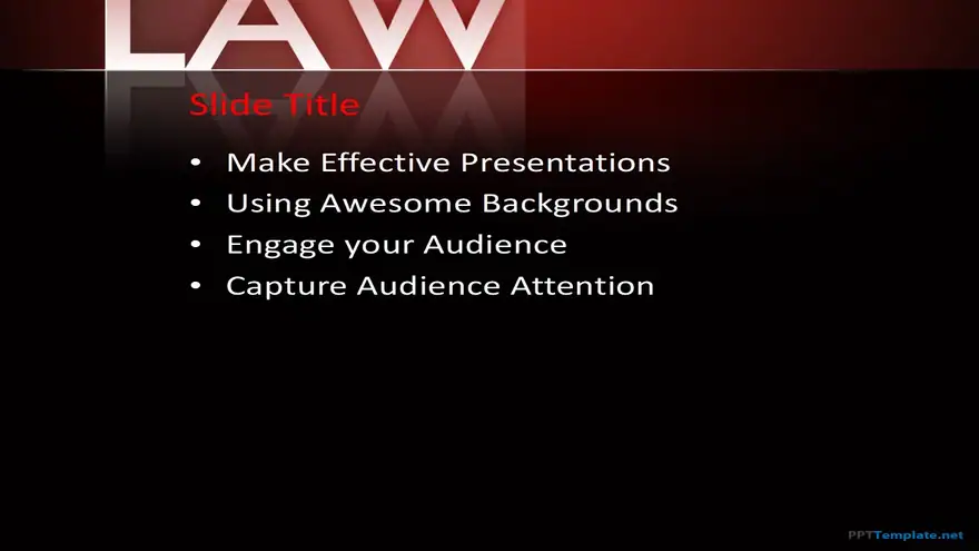 10086-01-law-ppt-template