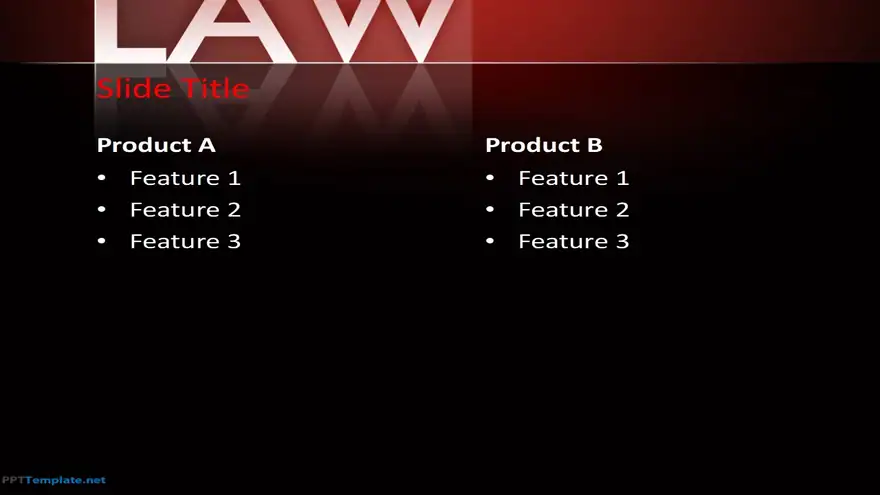 10086-01-law-ppt-template