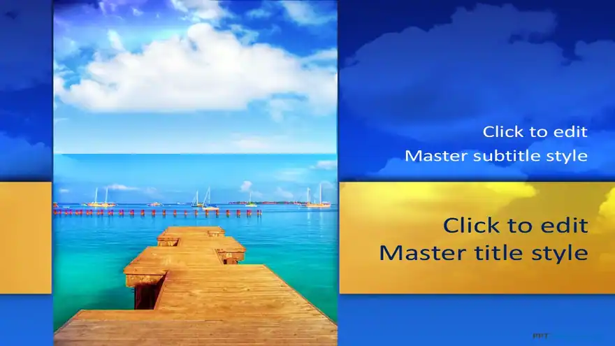 10107-water-beach-ppt-template