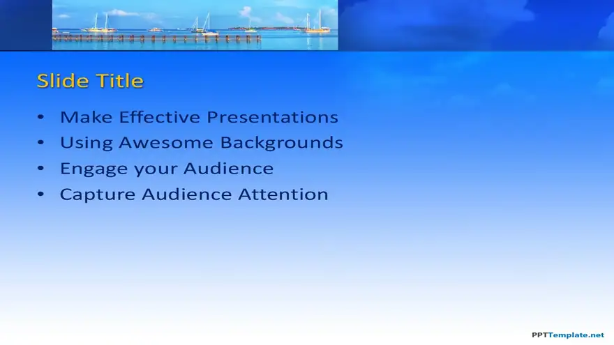 10107-water-beach-ppt-template
