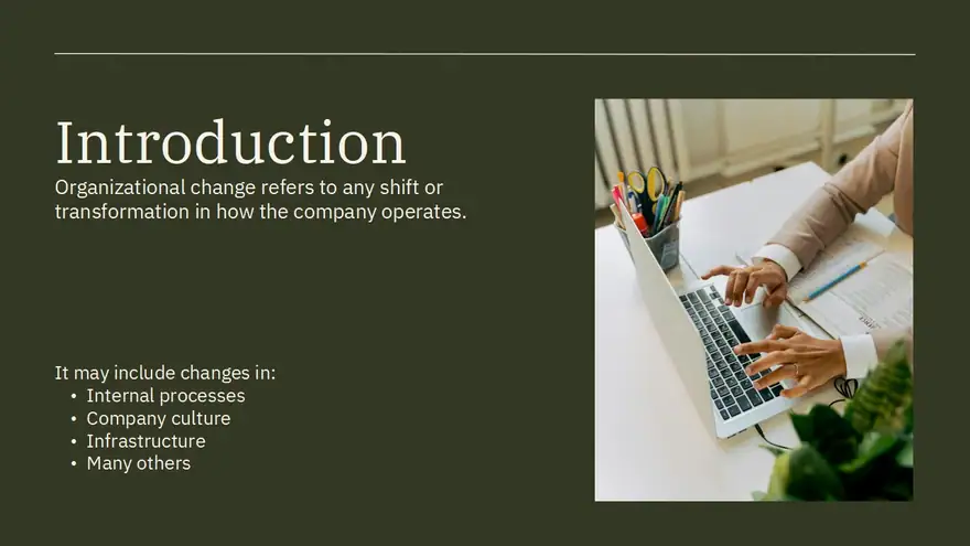 Change Management Process Slides