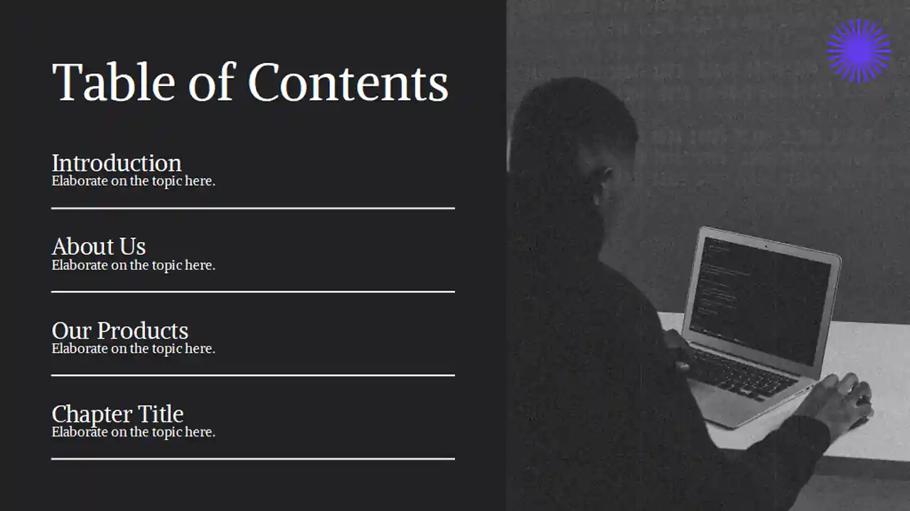 Clean Minimal IT Consulting Slides
