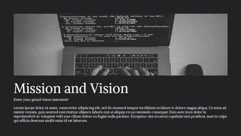 Clean Minimal IT Consulting Slides