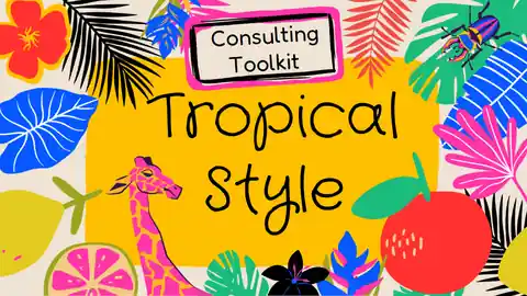 Colorful Tropical Style Consulting Toolkit Slides