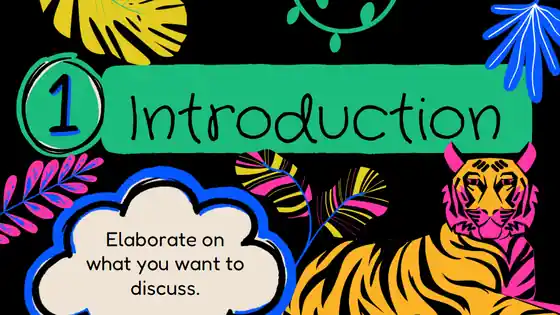 Colorful Tropical Style Consulting Toolkit Slides