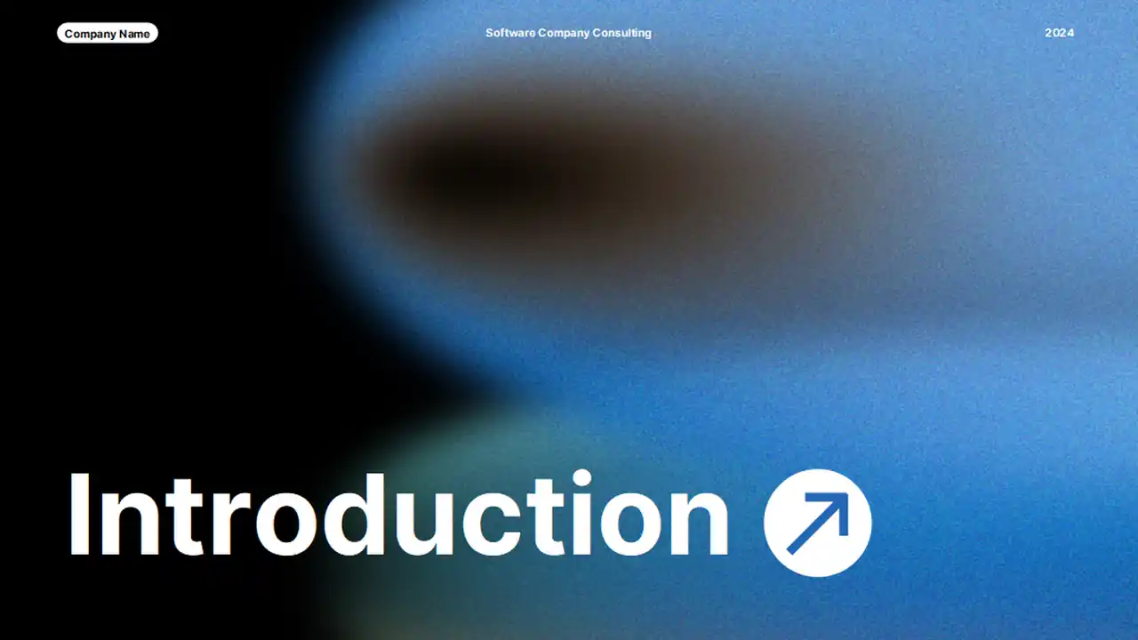 Cool Software Company Consulting Slides