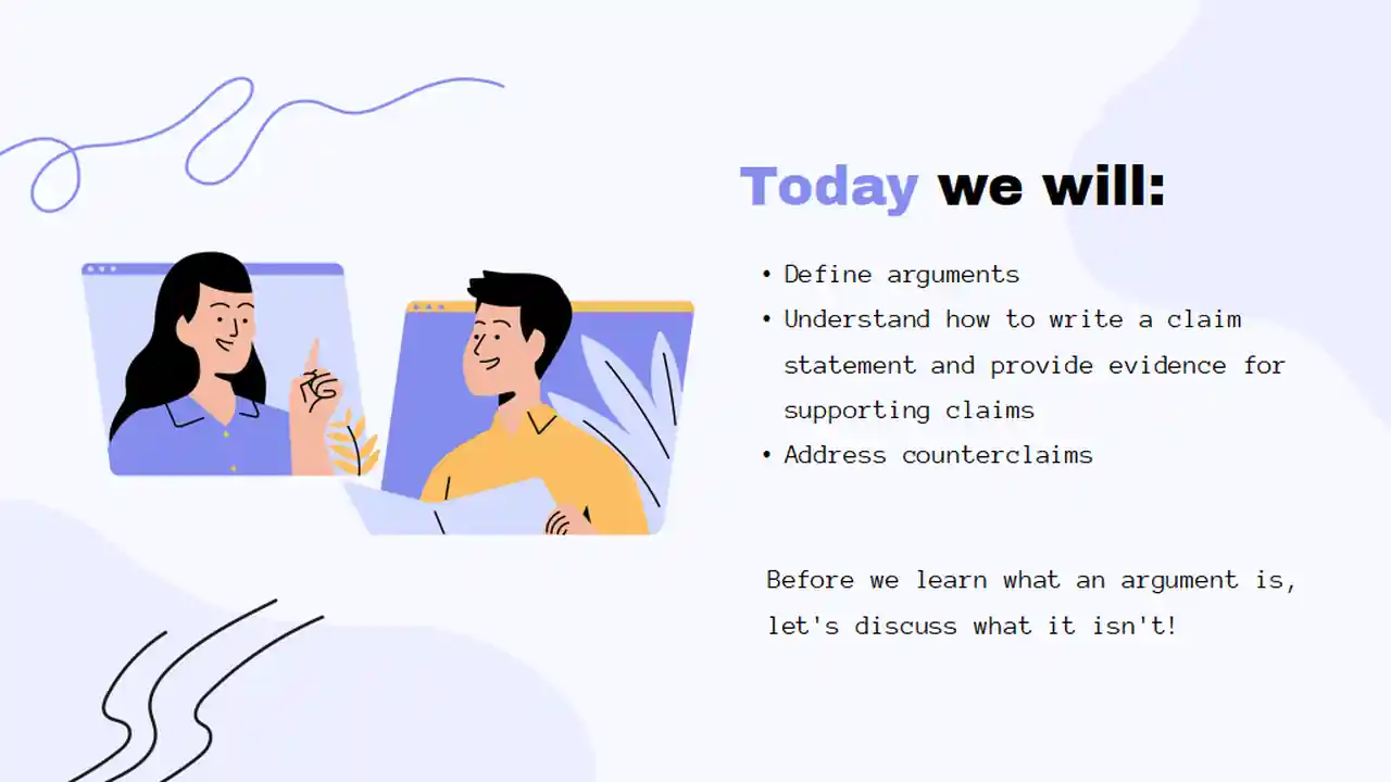 Creating Cohesive Arguments Lesson for High School