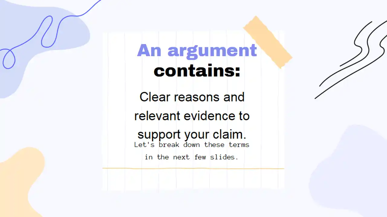 Creating Cohesive Arguments Lesson for High School