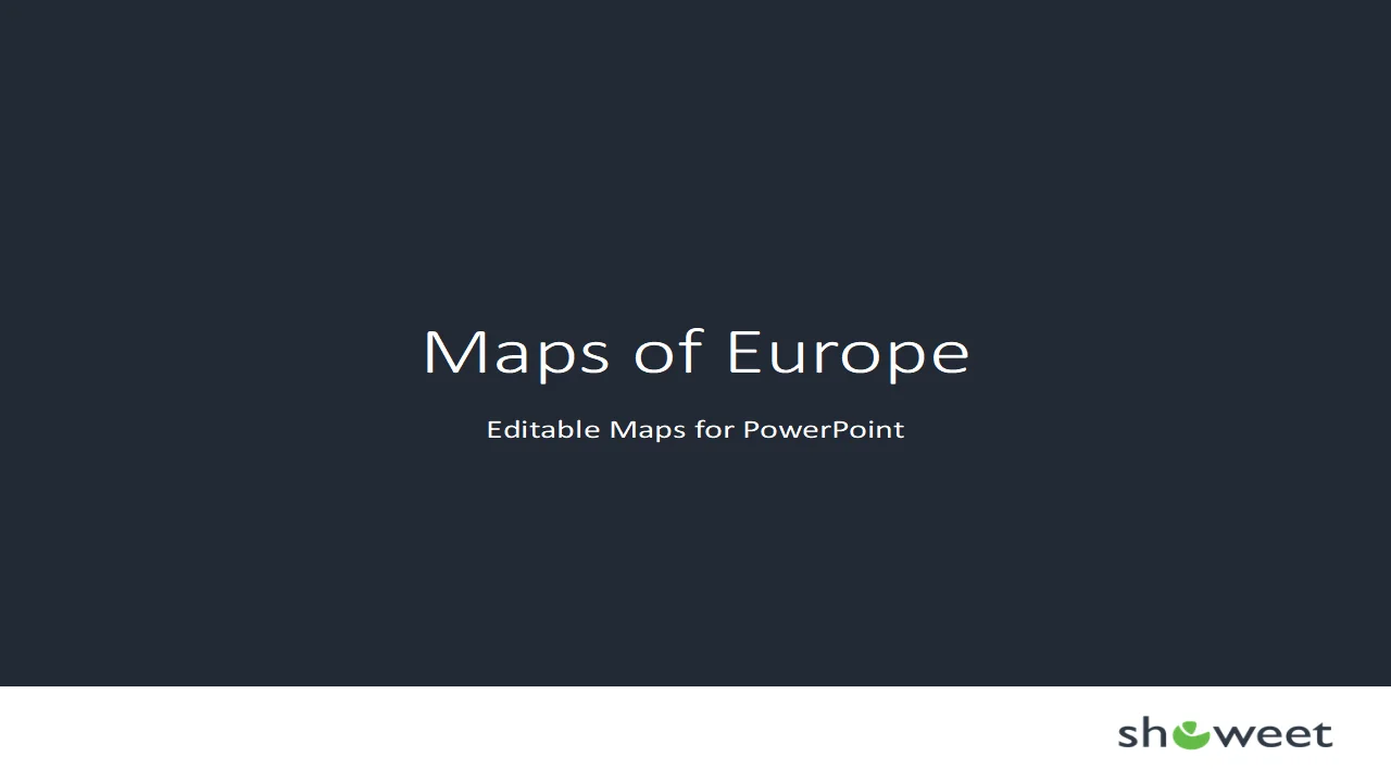 Europe Map PowerPoint Template