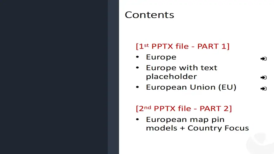 Europe Map PowerPoint Template