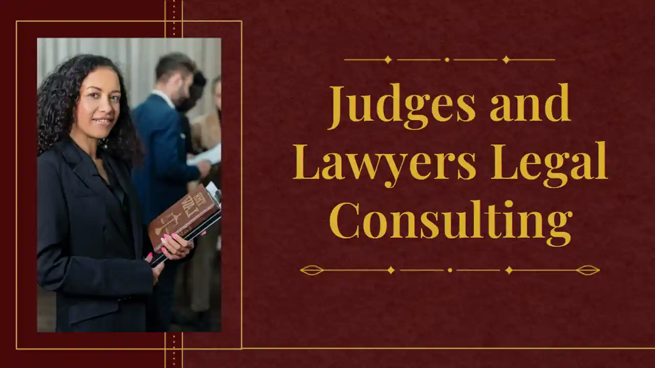 Formal Judges and Lawyers Legal Consulting Slides