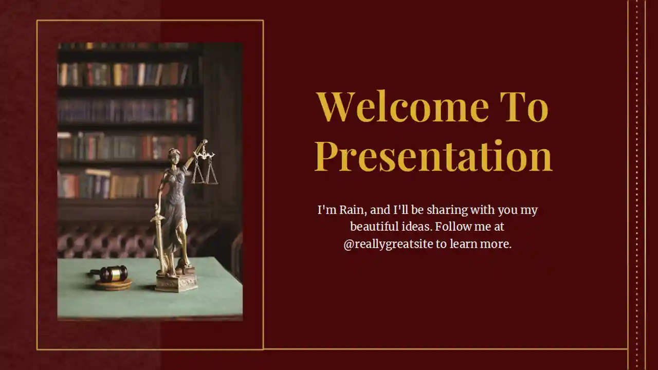 Formal Judges and Lawyers Legal Consulting Slides