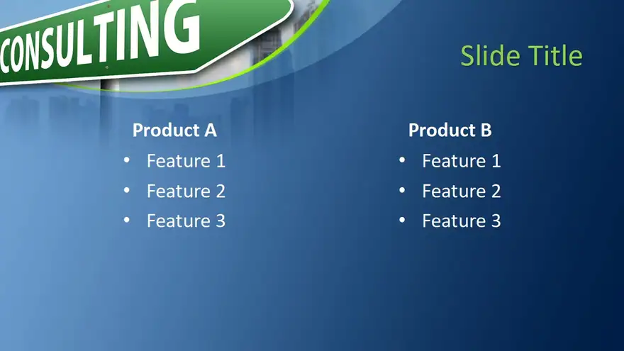 Free Consulting PowerPoint Template