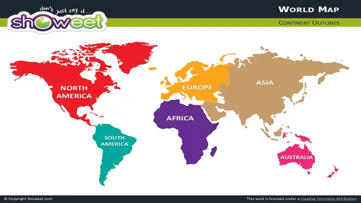 Free World Map for PowerPoint