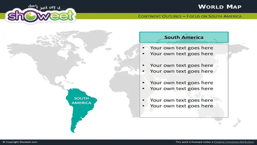 Free World Map for PowerPoint