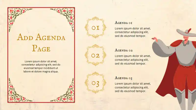 Illustrative Medieval Style Consulting Toolkit Slides