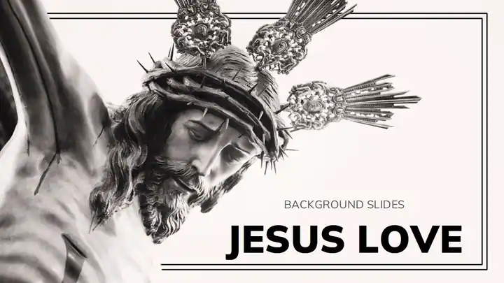 Jesus Love Background Slides