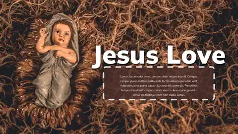 Jesus Love Background Slides