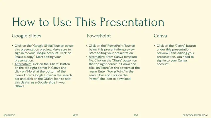Luxury Consulting Tool Slides