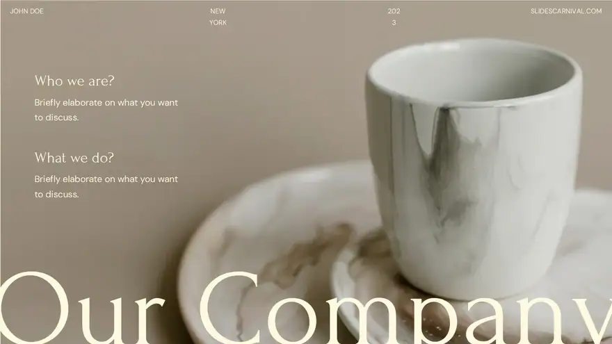 Luxury Consulting Tool Slides