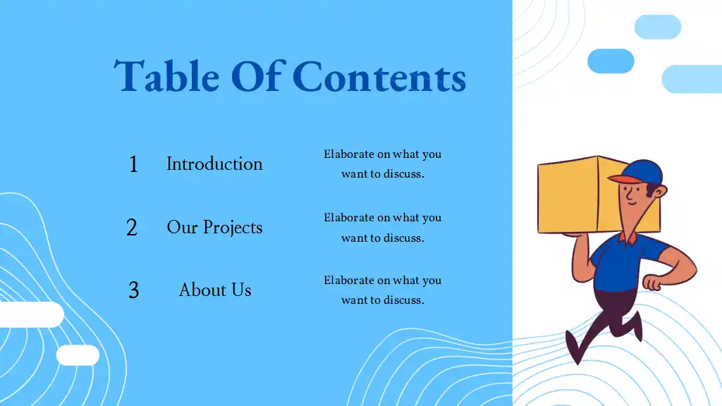Minimal Transport Delivery Plan Consulting Slides