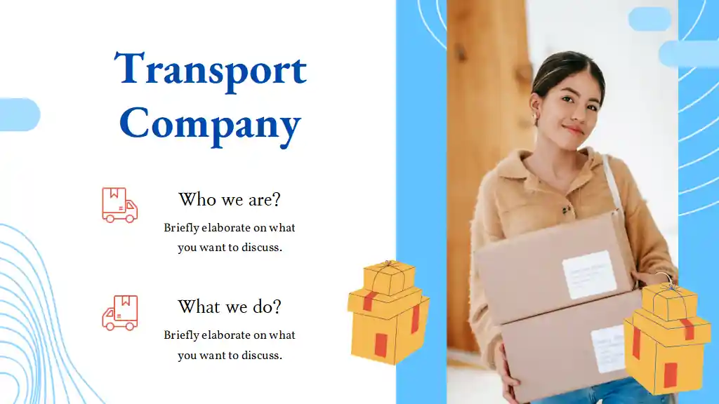 Minimal Transport Delivery Plan Consulting Slides