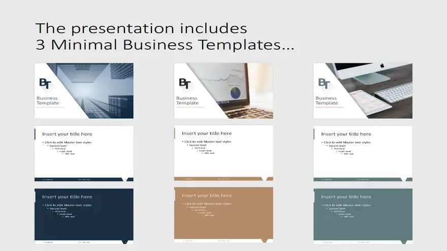 Minimalist Business PowerPoint Template