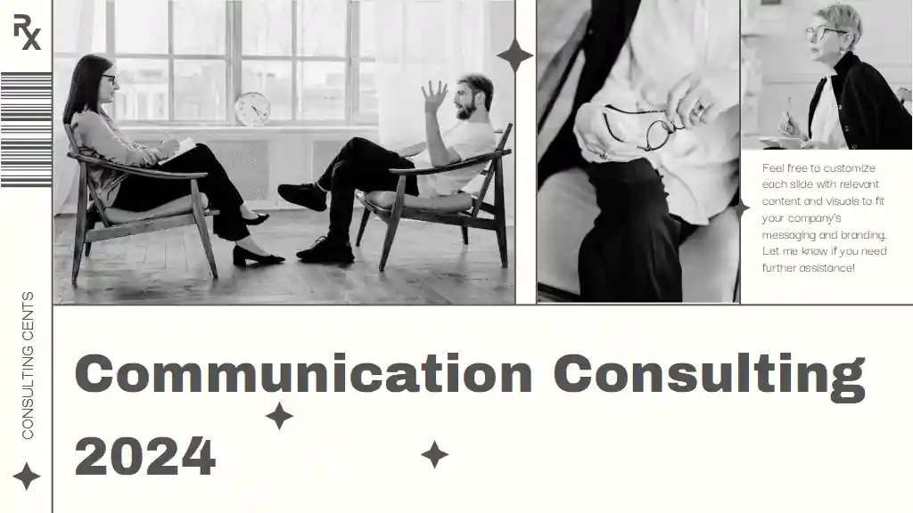 Modern Minimal Communication Consulting Slides