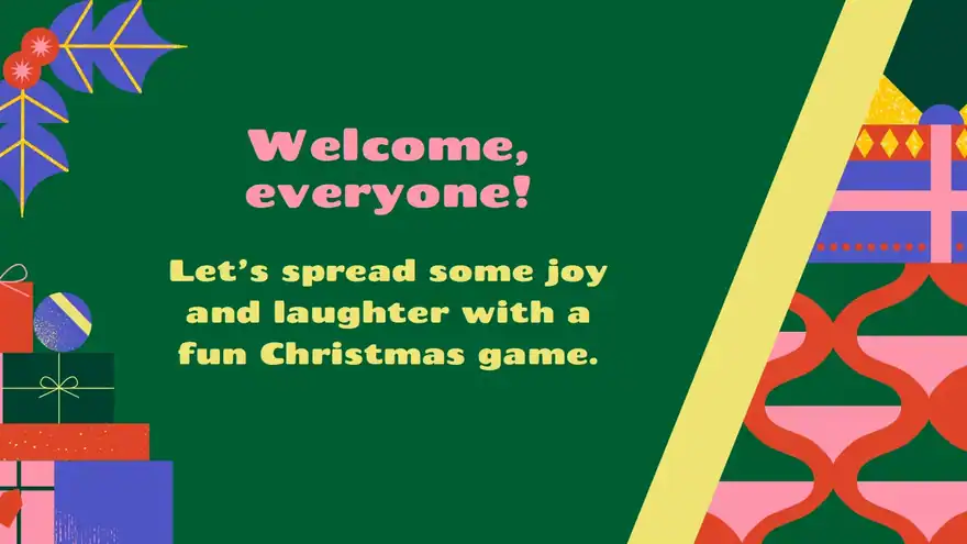 Never Have I Ever Christmas Party Game Slides