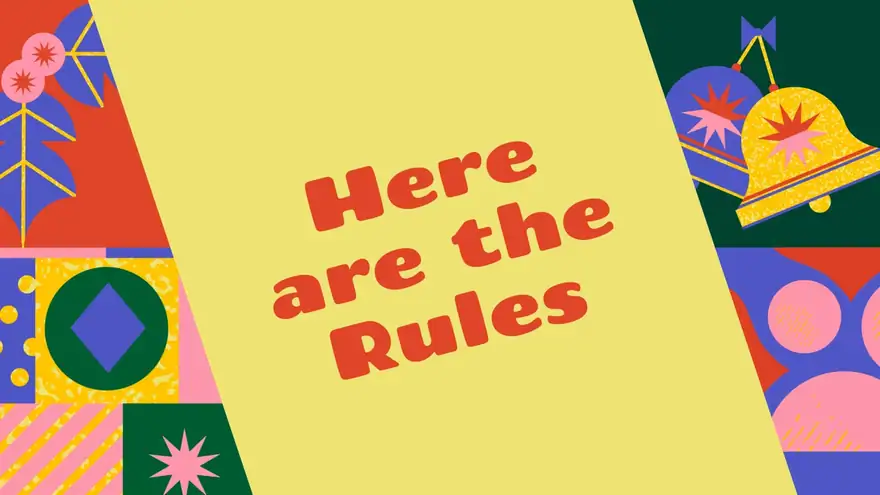 Never Have I Ever Christmas Party Game Slides