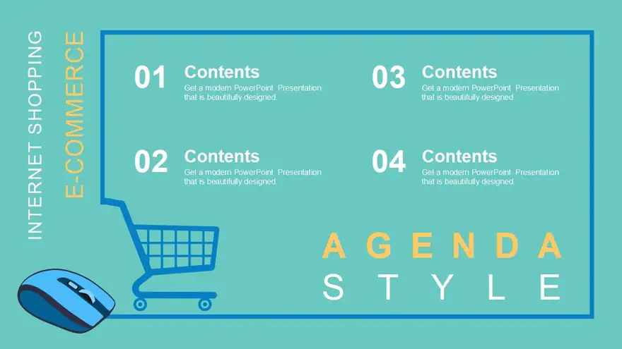 Online Shopping PowerPoint Templates