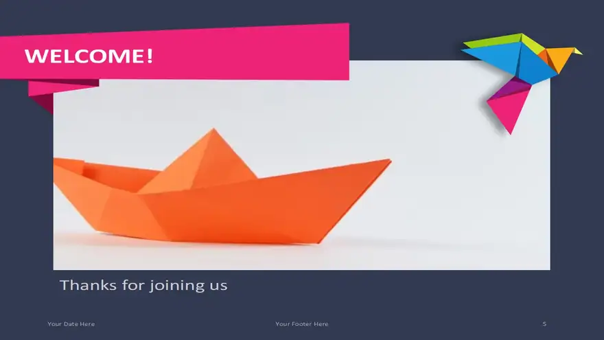 Origami – Creative PowerPoint Template