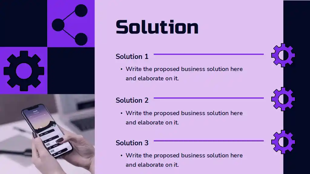 Purple Bold Data Science Consulting Slides