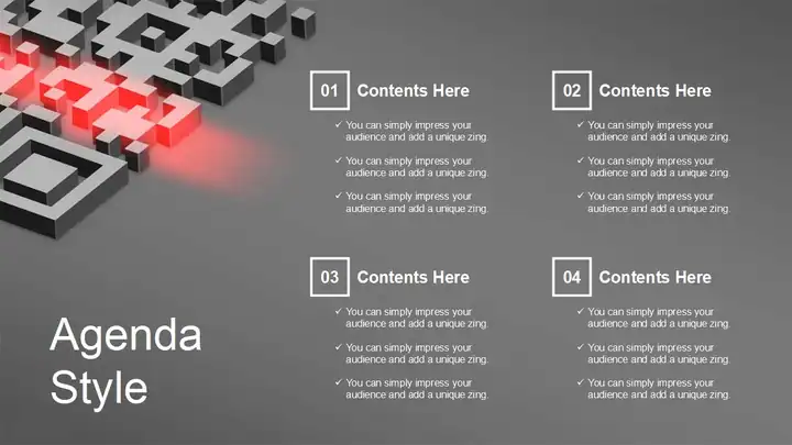 QR Code Scanning PowerPoint Templates