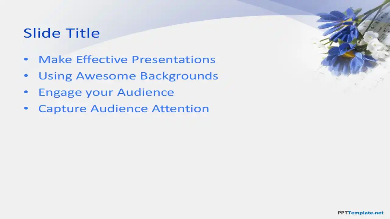 Free Music PPT Template